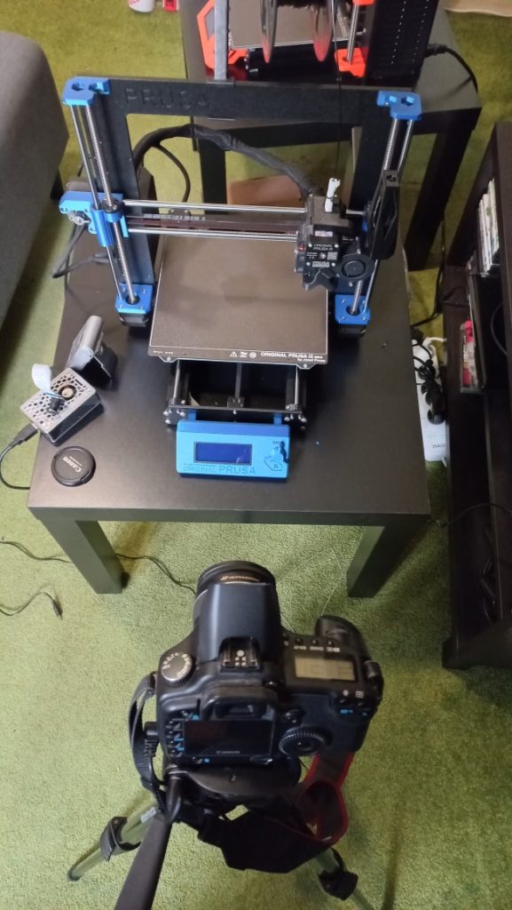 3d printer timelapse setup camera