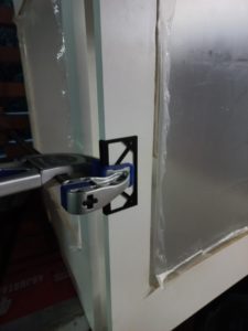 3d printed cabinet door handle drilling template