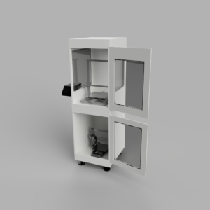 CR10 3D Printing Enclosure CAD render
