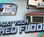 Epoxy Coating The Shed Floor – Shed Build – Part 4